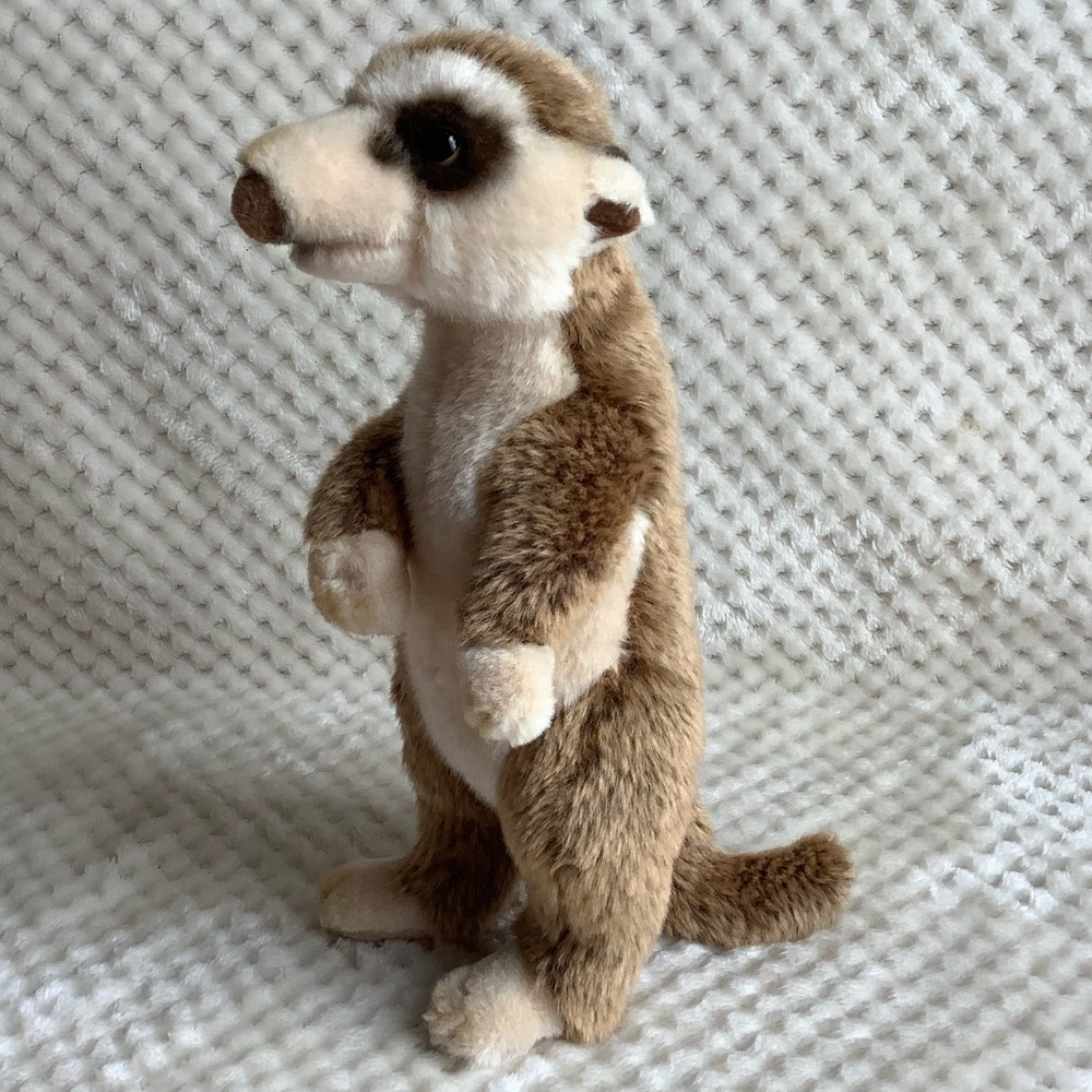 Hamleys London Standing Plush Meerkat Stuffed Animal Toy